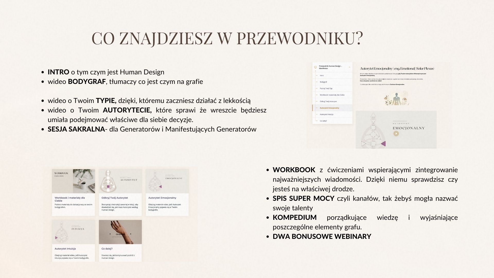 Co znajdziesz w przewdoniku opis